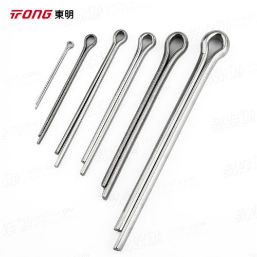 304/316不锈钢GB91开口销发夹销弹簧开口螺丝固定销U型销定位销子