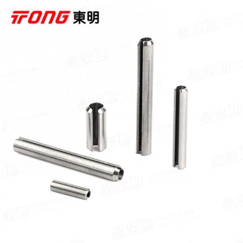304不锈钢GB879开口型弹性圆柱销直开口销定位销弹簧销子空心销