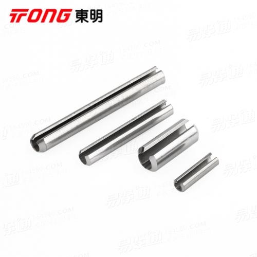 304不锈钢GB879开口型弹性圆柱销直开口销定位销弹簧销子∮10