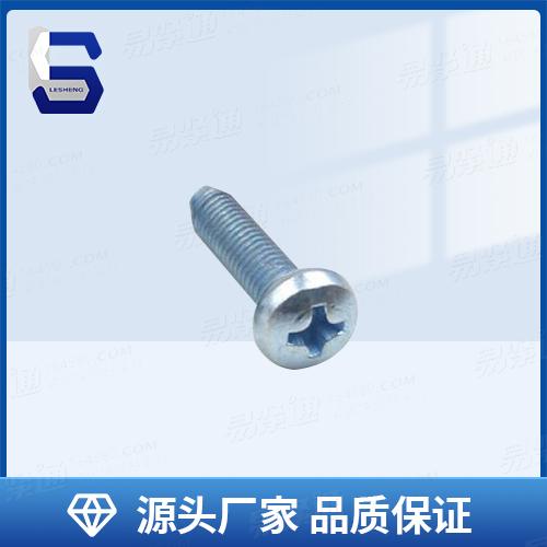 DIN7500十字槽盘头三角锁紧自攻螺钉 三角牙螺钉