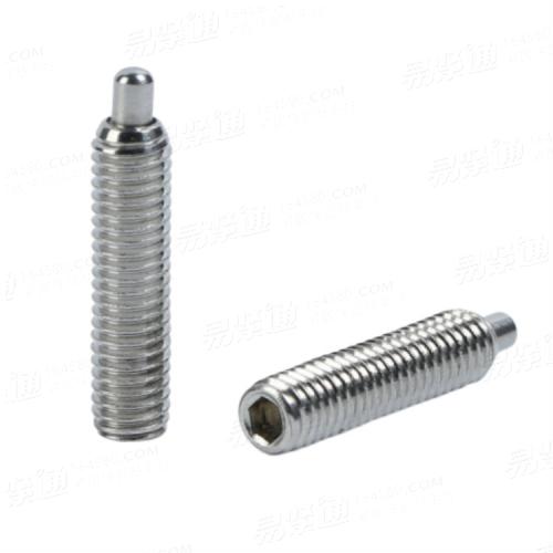 不锈钢内六角弹簧柱塞紧定螺丝
