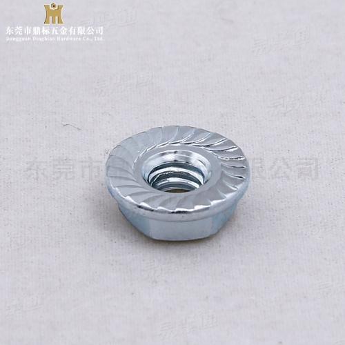 ASME美标 18.16.4六角法兰螺母 (带防滑齿)