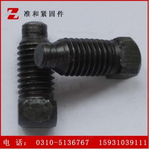 GB85方頭緊定 發黑方頭螺栓 四方頭圓柱端緊定現貨供應