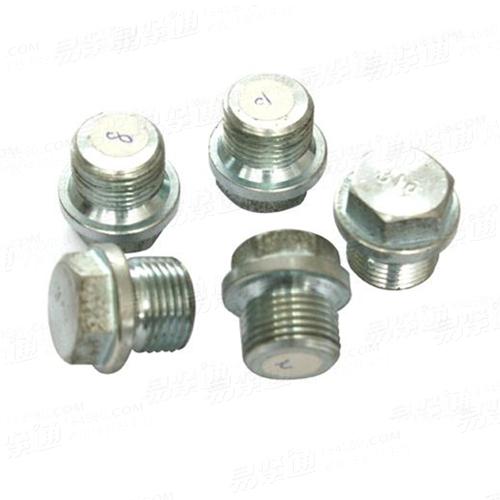 德制不鏽鋼外六角螺塞（六角頭帶墊螺塞）