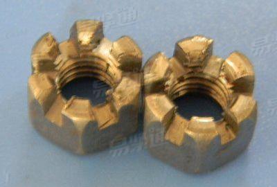 開槽六角螺母 洗光