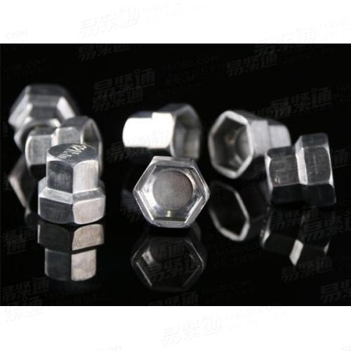 14B加厚异形螺母 防松动铝螺母定制