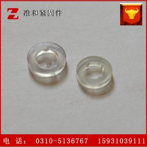 六角钻尾丝配套防水垫5.5 6.3透明 塑料平垫 塑胶垫圈