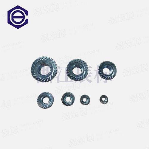 大六角法蘭螺母 帶防滑齒法蘭螺母ASME美标 18.16.4