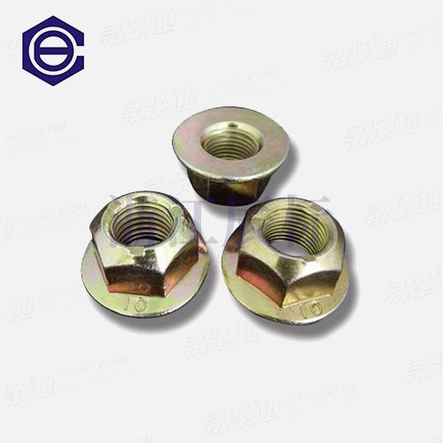 全金屬鎖緊六角法蘭螺母  法蘭鎖緊螺母M6\\M8\\M10\\M12DIN6927