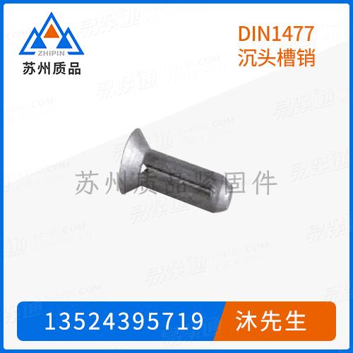 DIN1477沉头槽销GB13829.9、GB13829.3 (B) 、ISO8747、ASME/ANSI B 18.8.100M (B18.8.9M T9)、NF E 25-767
