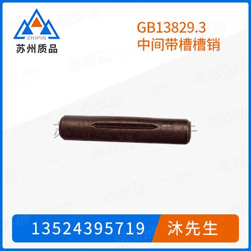 GB13829.3中间带槽槽销DIN1475、ISO8742、ISO8743、ASME/ANSI B 18.8.100M (B18.8.9M T4)、EN 28743、NF E 25-763