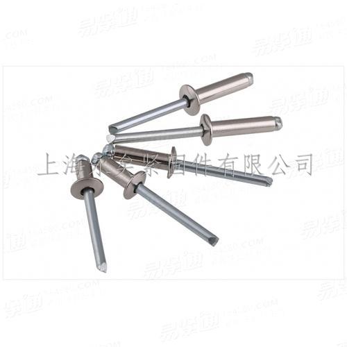 GB国标 12615 - 1990 【封闭型扁圆头抽芯铆钉】