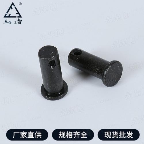 GB882销轴 高强度圆柱定位销安全销平头穿孔插销 材质Q195 4.8级