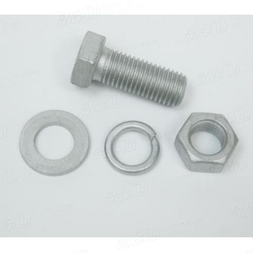 熱鍍鋅全螺紋六角頭螺栓/光伏螺栓8.8