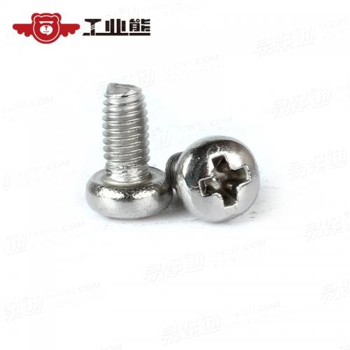 GB6560-1986 304材质洗光 十字槽盘头三角牙自攻螺钉 M3X6