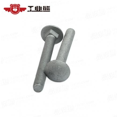 碳钢8.8级 镀焦美特720H 半圆头方颈 马车螺栓 DIN603 M12~M16