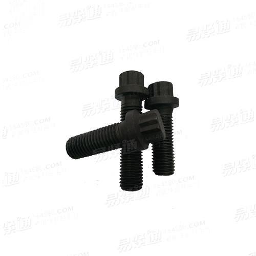 JB/T 6686 - 1993 【12角头法兰面螺栓】等级：8.8~12.9级；表面处理：发黑、镀锌