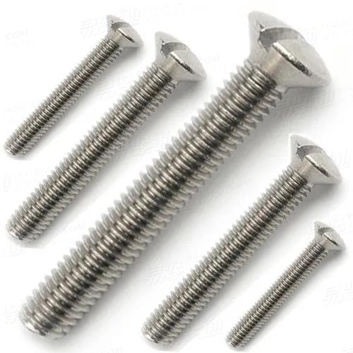 GB/T69 - 2016 【開槽半沉頭螺釘】材料：碳鋼、不鏽鋼；表面處理：本色、發黑、鍍鋅、洗白