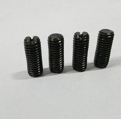 GB/T73 - 1985 【开槽平端紧定螺钉】材料：碳钢、不锈钢等；表面处理：本色、发黑、镀锌、洗白等