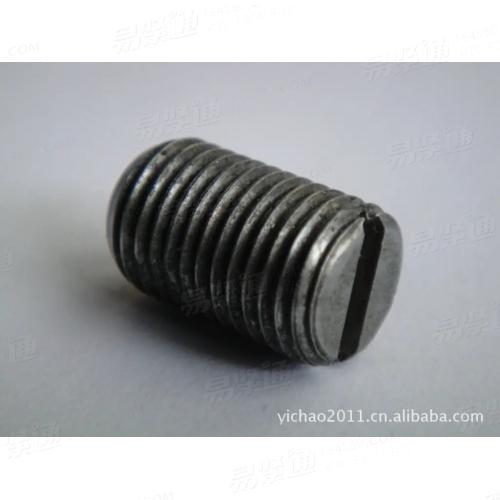 GB/T74 - 2018 【開槽凹端緊定螺釘】材料：碳鋼、不銹鋼等；表面處理：本色、發(fā)黑、鍍鋅、洗白等