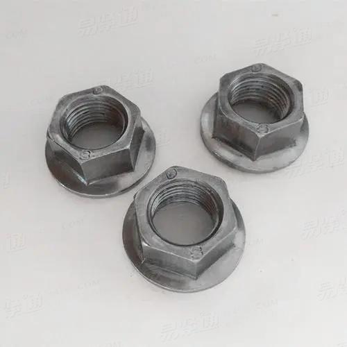 GB/T 6177.1 - 2016 【2型六角法兰面螺母】材料：碳钢、不锈钢等；表面处理：本色、发黑、镀锌、洗白等