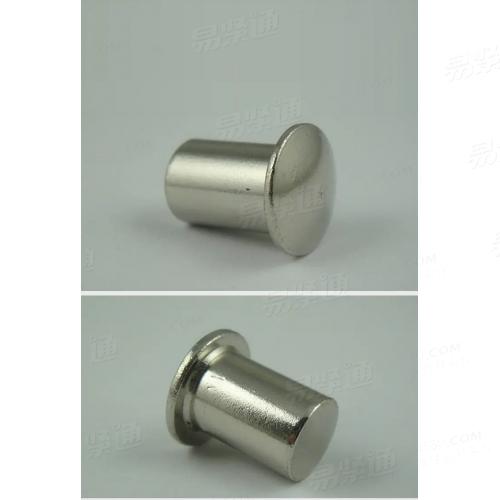 GB/T871 - 1986 【扁圓頭鉚釘】材料：碳鋼；表面處理：本色、鍍鋅等