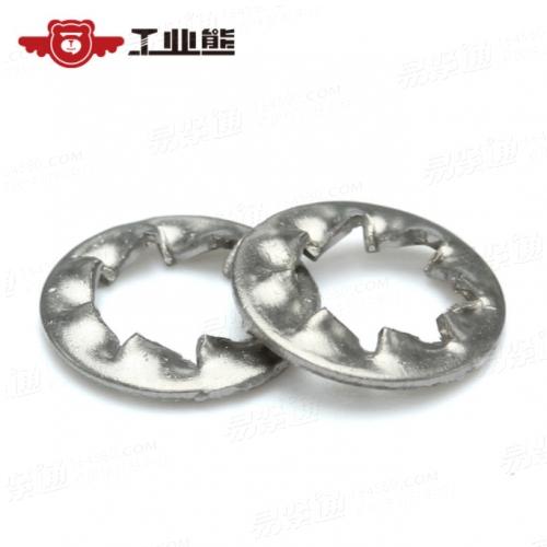 不銹鋼304 內(nèi)鋸齒鎖緊墊圈 內(nèi)鋸齒華司 DIN6798J