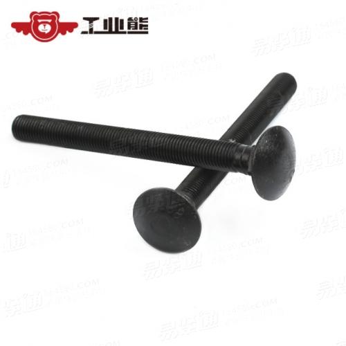 碳钢 8.8级 发黑 细牙 半圆头方颈 马车螺栓 DIN603 M12*130