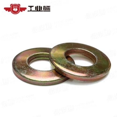 碳钢 镀彩锌96H 碟型弹簧垫圈 锥形弹簧垫圈 DIN6796 M10