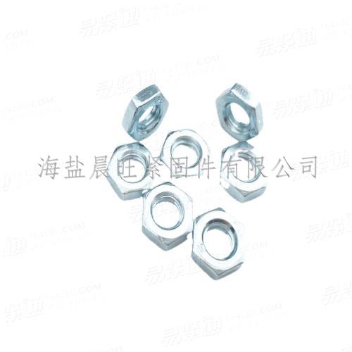 ISO4035现货供应六角薄螺母M5 M6 M8 M10 M12 M14 M16 M18 M20