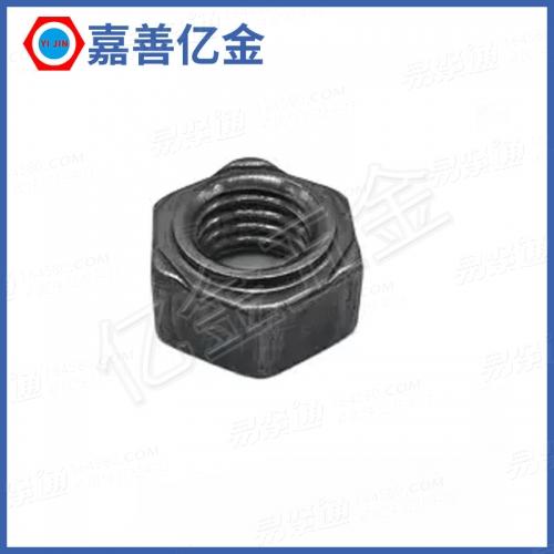 DIN929六角焊接螺母 發(fā)黑