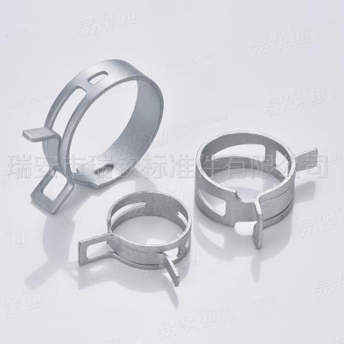 Q673B钢带型弹性环箍 汽车油管弹性卡箍