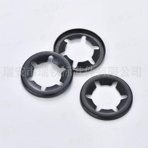 YJT6014翻边轴承夹 轴承夹垫片 梅花轴承夹 轴承夹挡圈 轴用定位介子