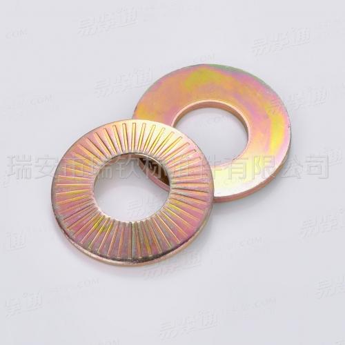锁紧垫圈 NFE25-511单面印花垫圈 单面齿蝶形垫圈