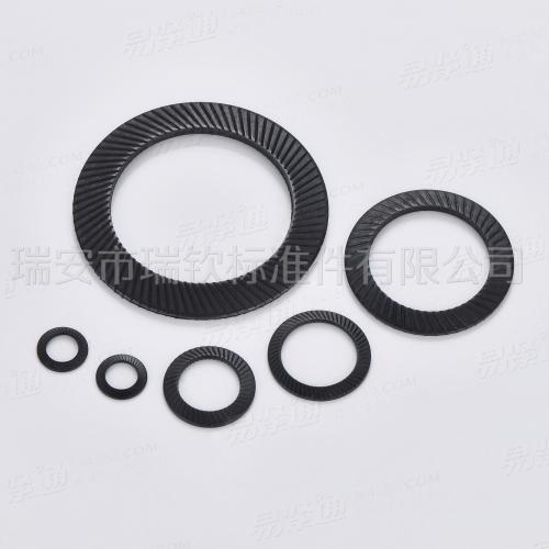 DIN9250双面齿防松垫圈 蝶形防松垫片 齿形防松垫 带齿垫片