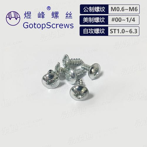 十字槽盤頭帶介自攻釘 帶介子螺絲