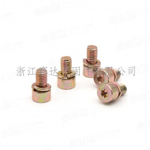 圆柱头内梅花组合螺丝