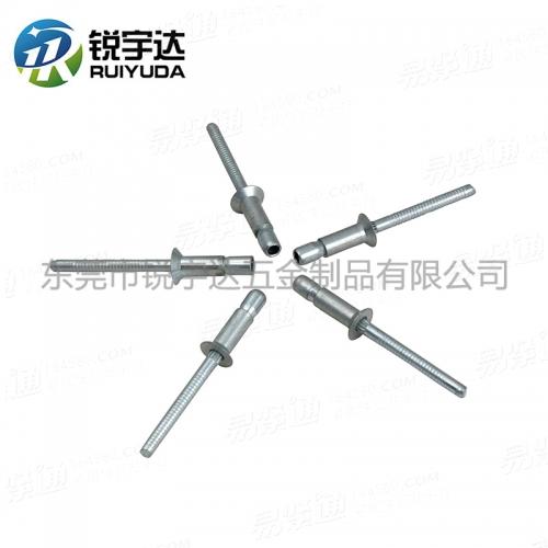 YJT8012沉頭口杯型拉絲鉚釘沉頭内鎖口杯拉釘