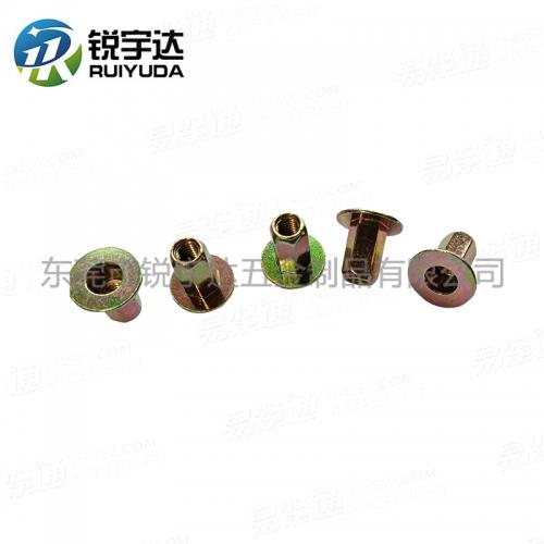 GB17880.5平頭六角鉚螺母 大帽拉帽