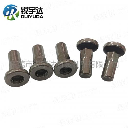 YJT8029半六角盲孔平頭拉鉚螺母 平頭光身半六角盲孔拉帽