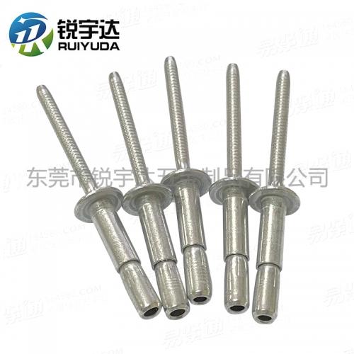 YJT8013口杯型圓頭拉絲鉚釘 全鋁口杯拉釘