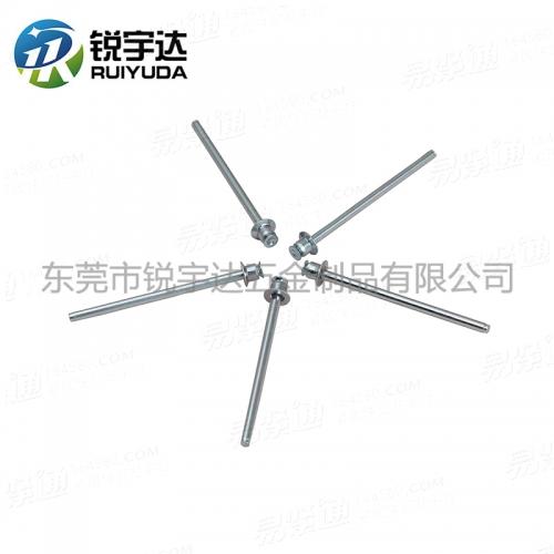 雙面沉頭鐵拉釘可掉頭