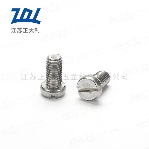 DIN84 - 1990 不鏽鋼開槽圓柱頭螺釘