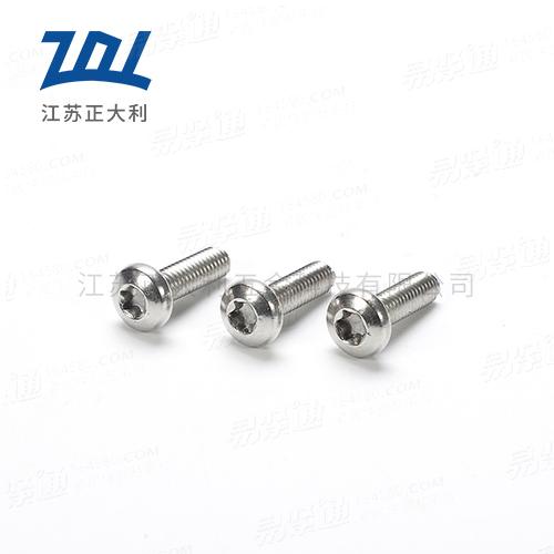 DIN7500梅花槽盤頭三角鎖緊螺釘