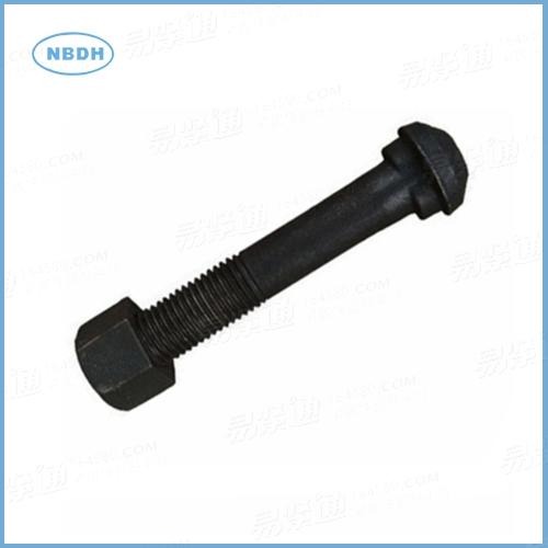 ASME18.10半圓頭橢圓錐頸軌道用螺栓 魚尾闆螺栓廠家直銷