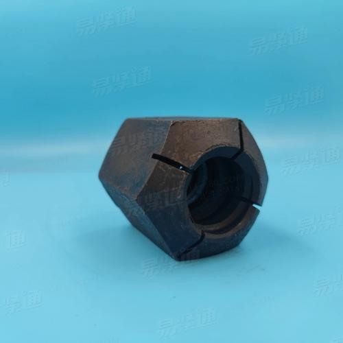 螺纹钢螺母精轧螺母40Cr六角高铁精轧螺帽