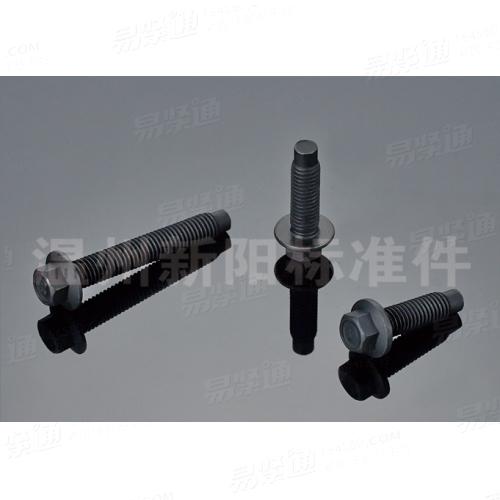 XY8.8 XY10.9发黑法兰花齿螺栓