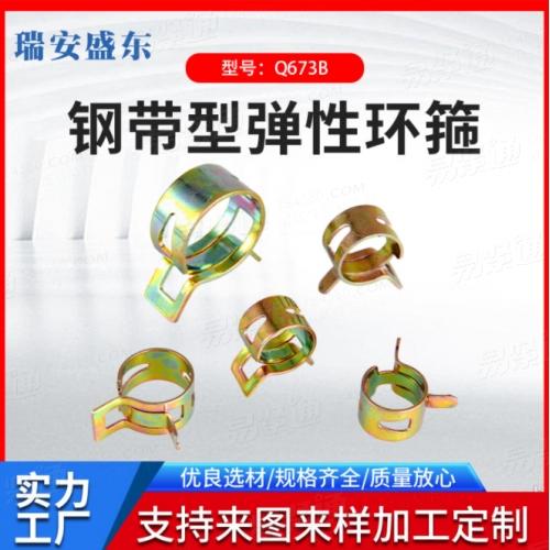 廠家現貨 卡箍 卡環 鋼帶型彈性環箍Q673B