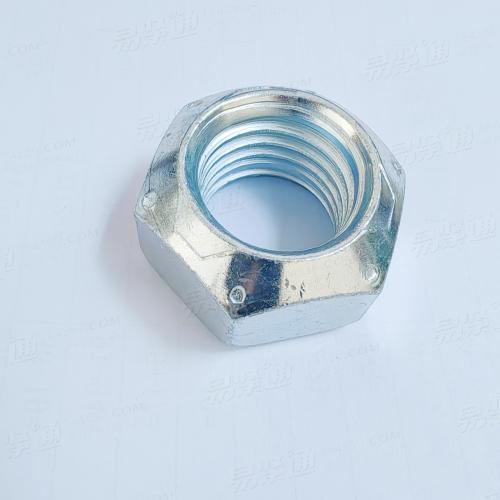 美制全金属六角压点锁紧螺母