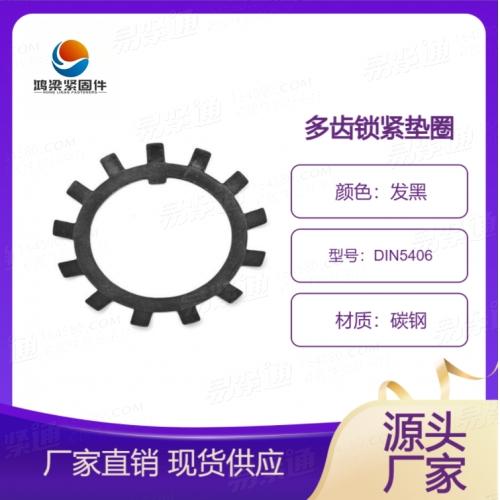 A3多脚止退垫片 多齿锁紧垫圈DIN5406 圆螺母专用止动卡垫M20-M190